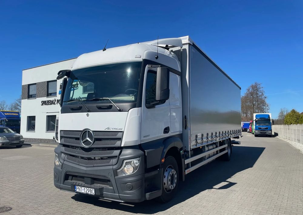 Mercedes-Benz ACTROS 1827, Firanka 9,5 m! - Curtainsider truck: picture 1 Mercedes-Benz ACTROS 1827, Firanka 9,5 m! - Curtainsider truck: picture 1