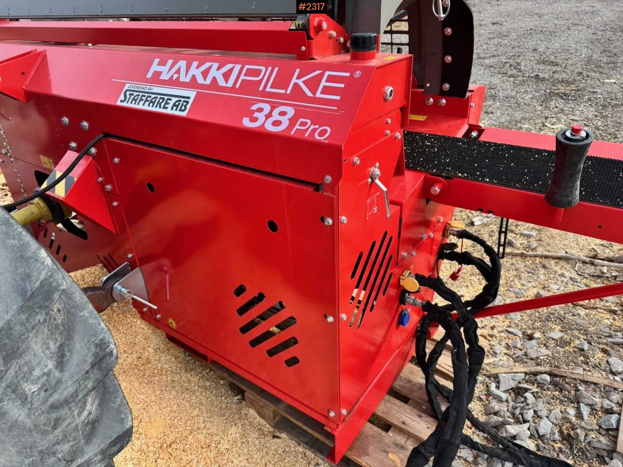 Forestry equipment Hakki Pilke 38 Pro PTO firewood processor with table: picture 20