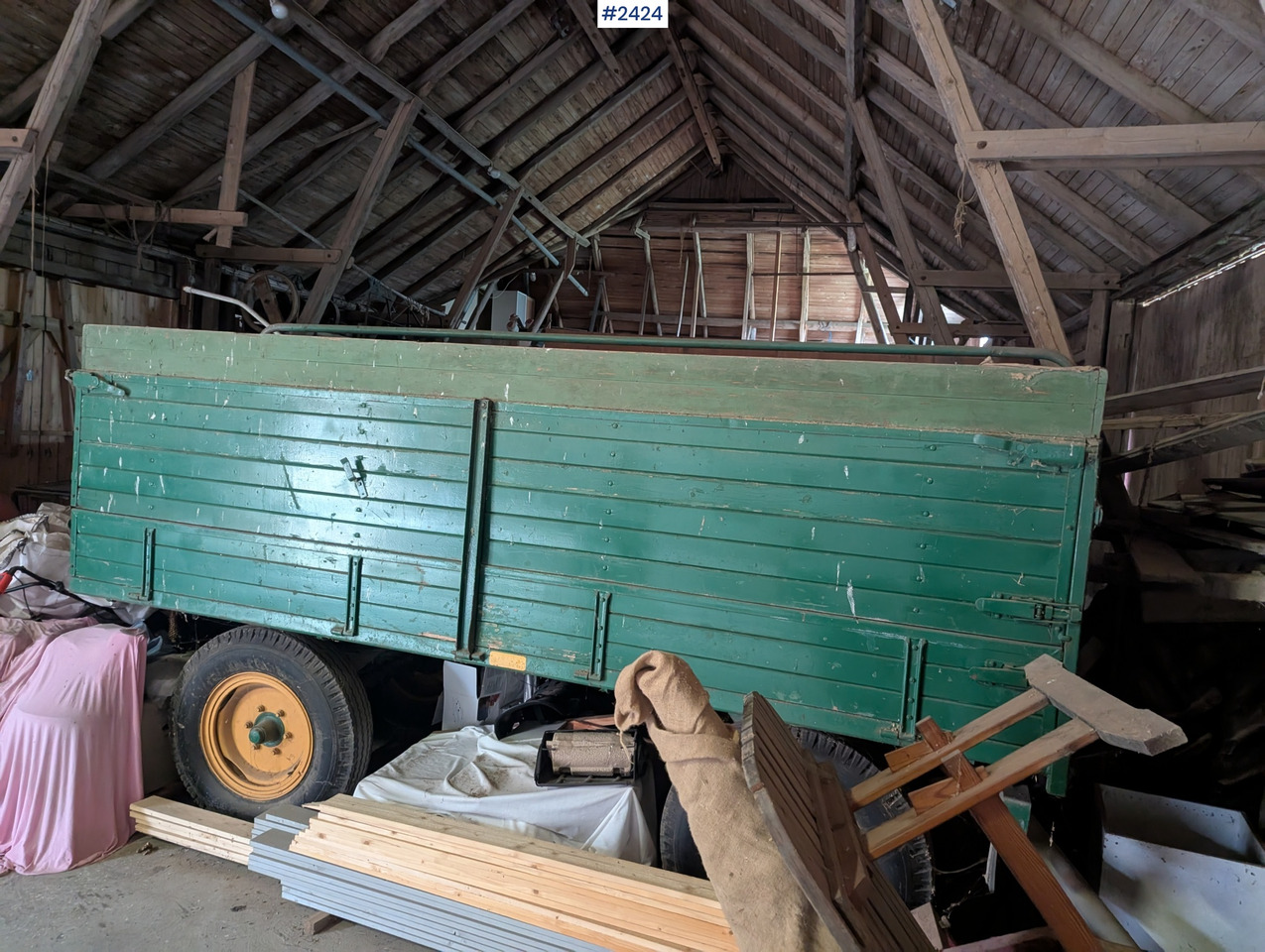 Grain wagon SLMA 6,5 tonnes with tipper - Farm tipping trailer/ Dumper: picture 3 Grain wagon SLMA 6,5 tonnes with tipper - Farm tipping trailer/ Dumper: picture 3