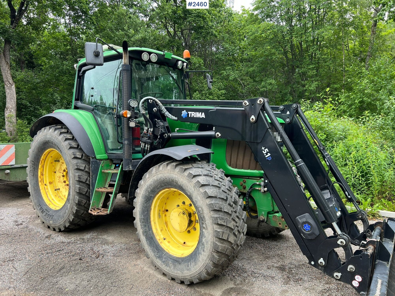 JOHN DEERE 6830 Tractor with implements - Farm tractor: picture 2 JOHN DEERE 6830 Tractor with implements - Farm tractor: picture 2