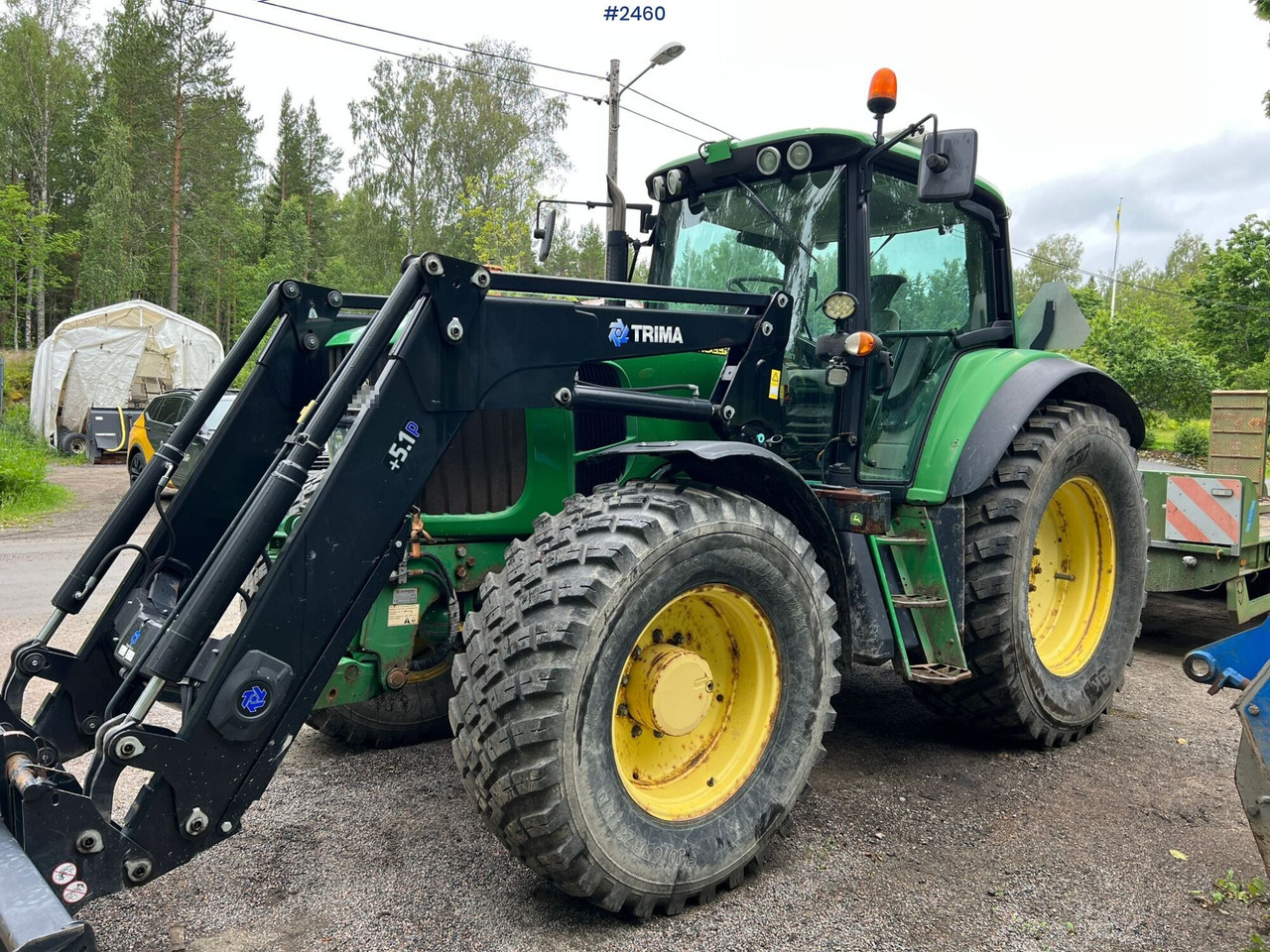 JOHN DEERE 6830 Tractor with implements - Farm tractor: picture 1 JOHN DEERE 6830 Tractor with implements - Farm tractor: picture 1