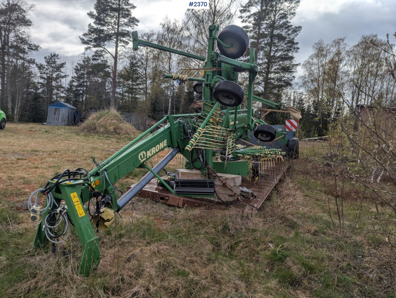 Rotary Rake Krone Swadro 1010 - Hay and forage equipment: picture 2 Rotary Rake Krone Swadro 1010 - Hay and forage equipment: picture 2