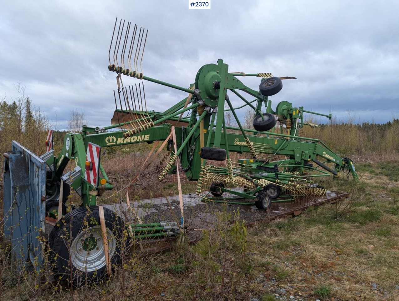 Rotary Rake Krone Swadro 1010 - Hay and forage equipment: picture 3 Rotary Rake Krone Swadro 1010 - Hay and forage equipment: picture 3