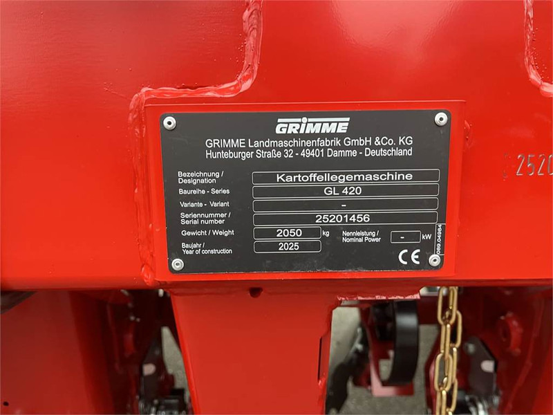 Potato planter Grimme GL 420 hydraulische aandrijving: picture 8