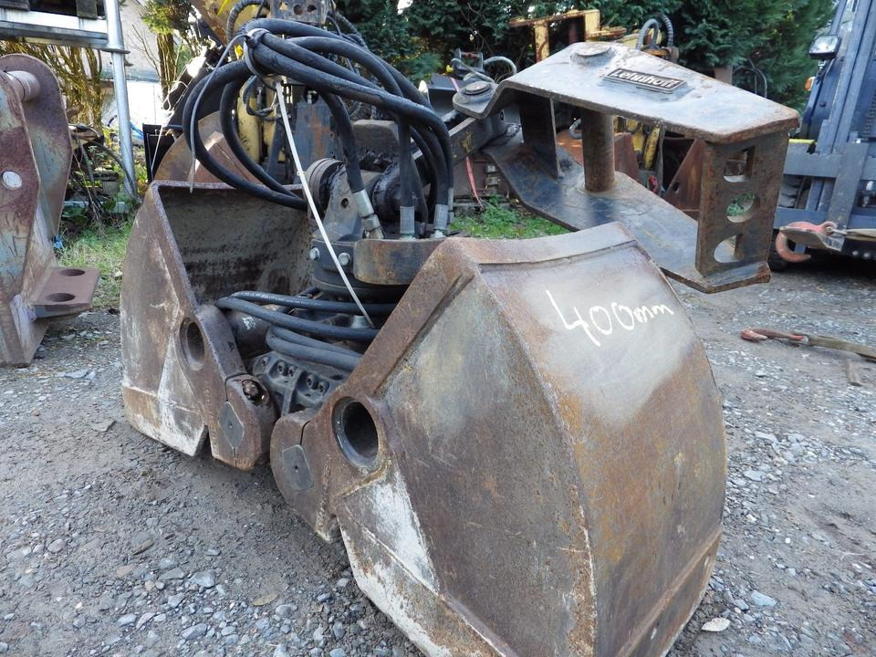 Kinshofer HPX Greifer C05 400 mm SB mit Lehnhoff MS03 - Clamshell bucket: picture 2 Kinshofer HPX Greifer C05 400 mm SB mit Lehnhoff MS03 - Clamshell bucket: picture 2