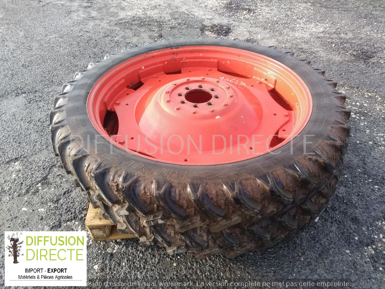 KLEBER ROUES CEREALIERES - Wheels and tires for Agricultural machinery: picture 1 KLEBER ROUES CEREALIERES - Wheels and tires for Agricultural machinery: picture 1
