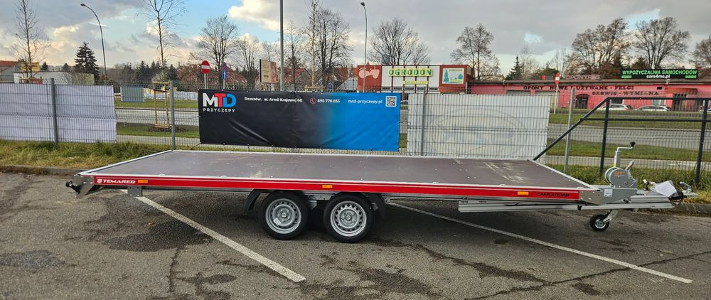 TEMARED CARPLATFORM full alu 5121 3,5T sklejka - Autotransporter trailer: picture 3 TEMARED CARPLATFORM full alu 5121 3,5T sklejka - Autotransporter trailer: picture 3