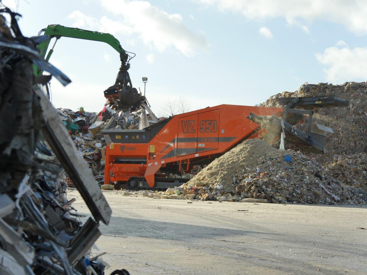 Industrial waste shredder Arjes VZ950 Titan: picture 10