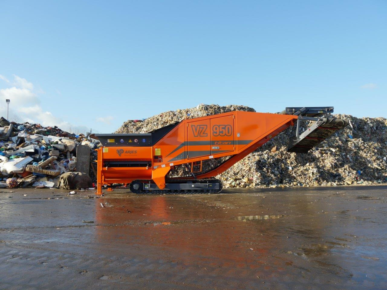 Industrial waste shredder Arjes VZ950 Titan: picture 11