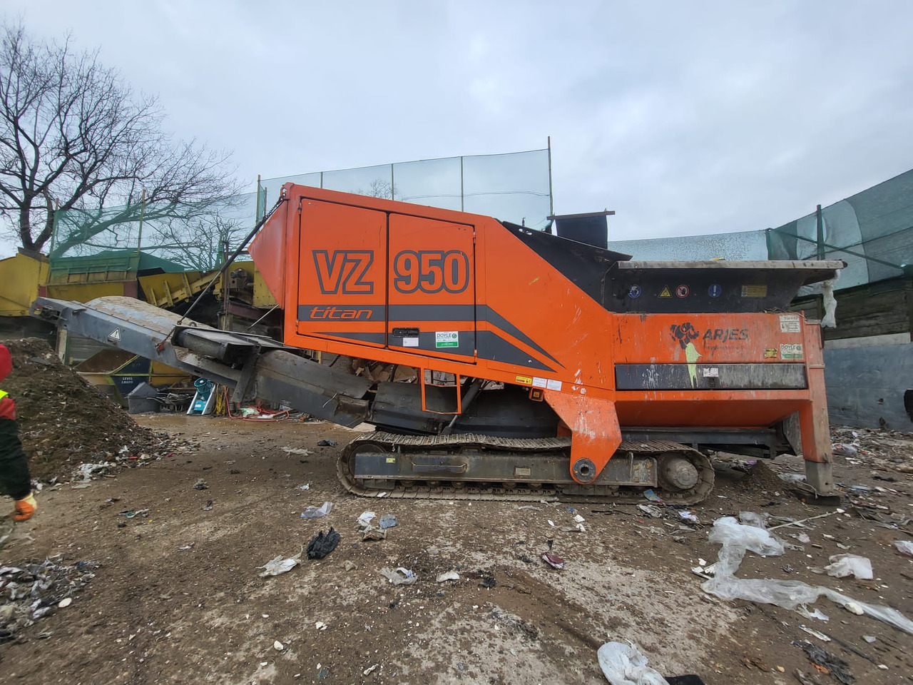 Industrial waste shredder Arjes VZ950 Titan: picture 18
