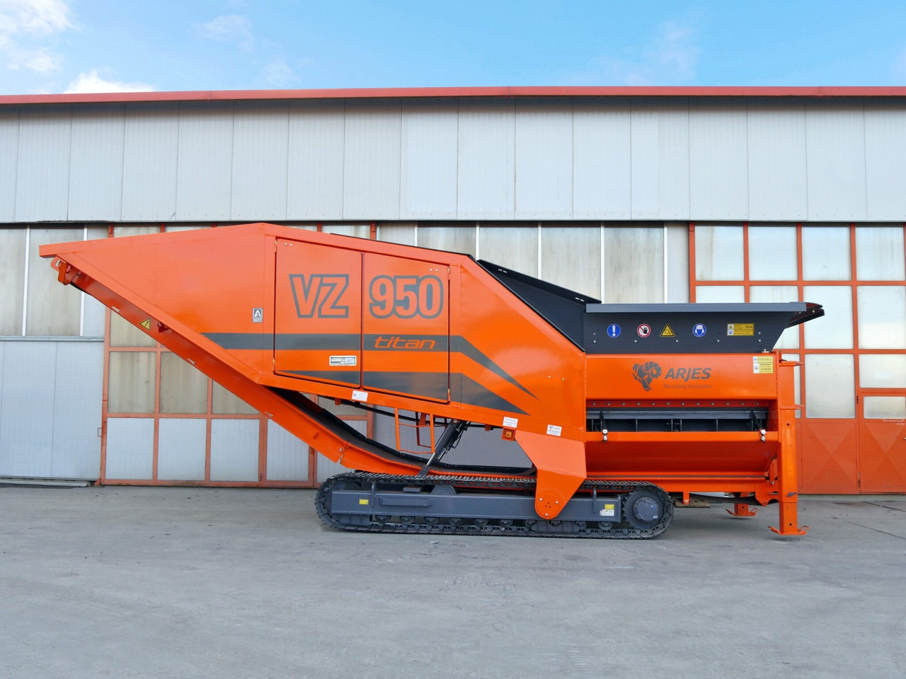 Industrial waste shredder Arjes VZ950 Titan: picture 6