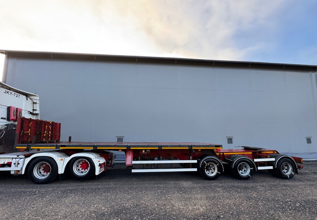 GT-Trailer 3-akselinen paripyörä B-linkki - Dropside/ Flatbed semi-trailer: picture 2 GT-Trailer 3-akselinen paripyörä B-linkki - Dropside/ Flatbed semi-trailer: picture 2