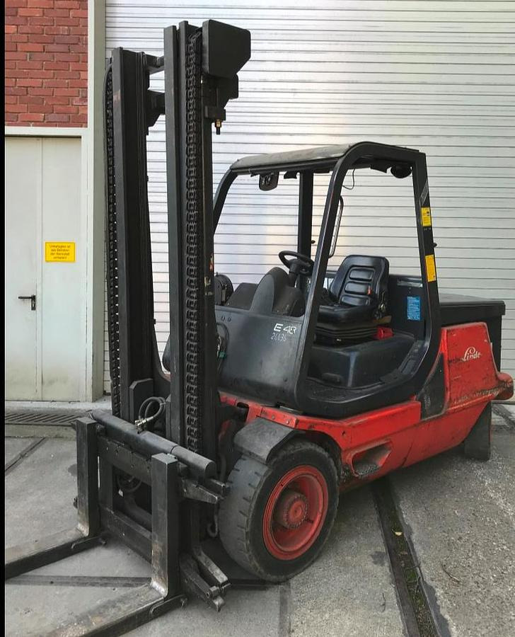 Elektro-Gabelstapler LINDE - Electric forklift: picture 2 Elektro-Gabelstapler LINDE - Electric forklift: picture 2
