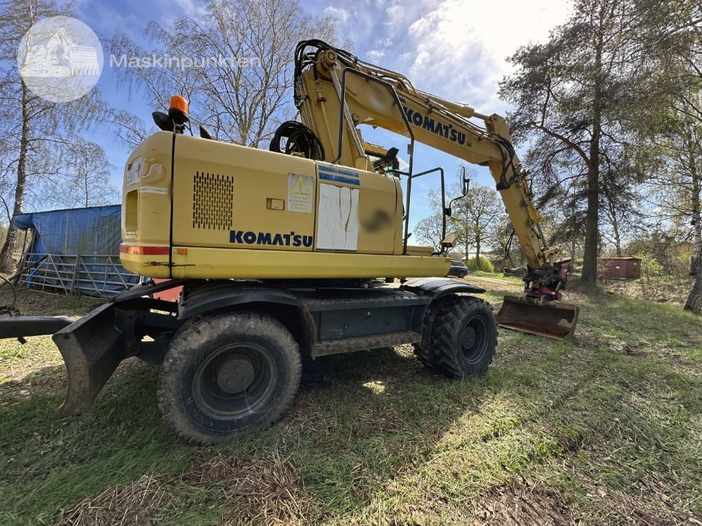 Komatsu PW 160 ES-7K - Wheel excavator: picture 5 Komatsu PW 160 ES-7K - Wheel excavator: picture 5