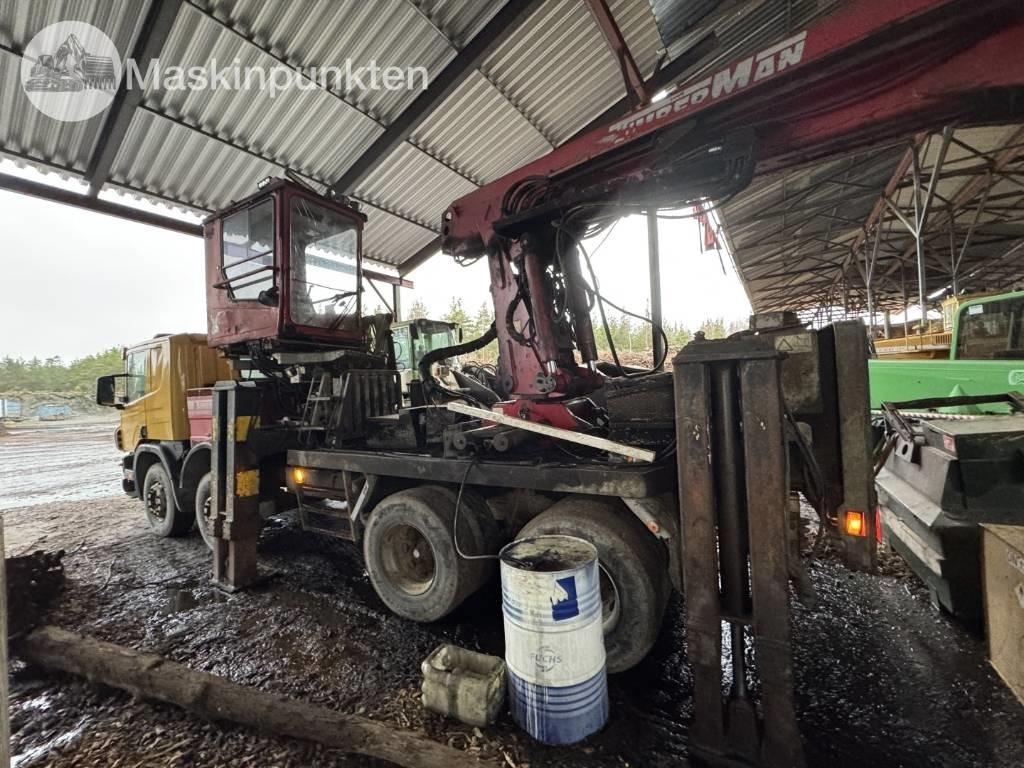 Scania P 124 G med Timberman - Log truck: picture 2 Scania P 124 G med Timberman - Log truck: picture 2