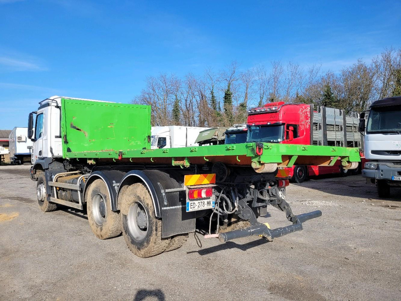 Dropside/ Flatbed truck MERCEDES AROCS 2640   6X4: picture 7