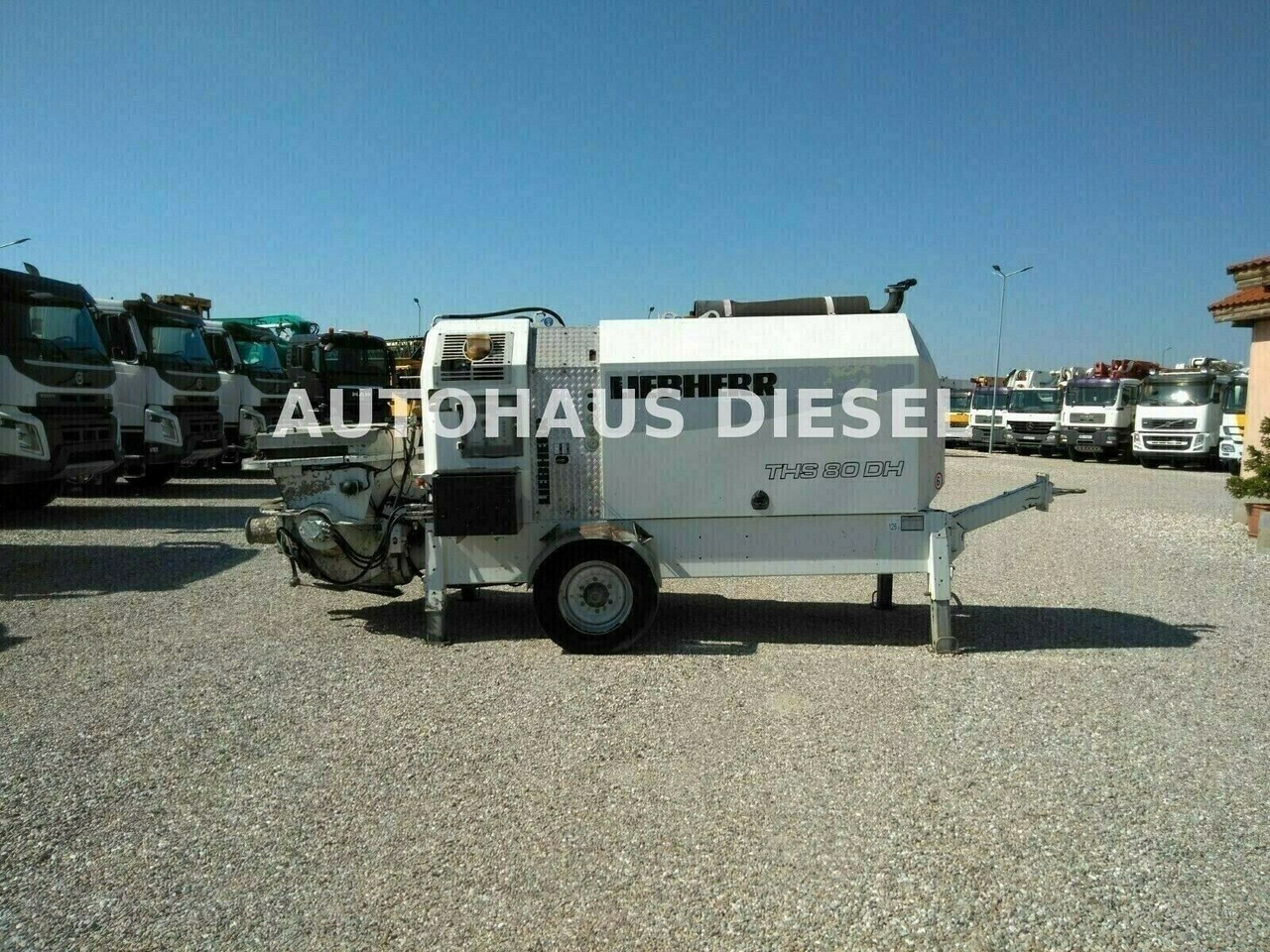 Liebherr THS 80 DH - Stationary concrete pump: picture 1 Liebherr THS 80 DH - Stationary concrete pump: picture 1