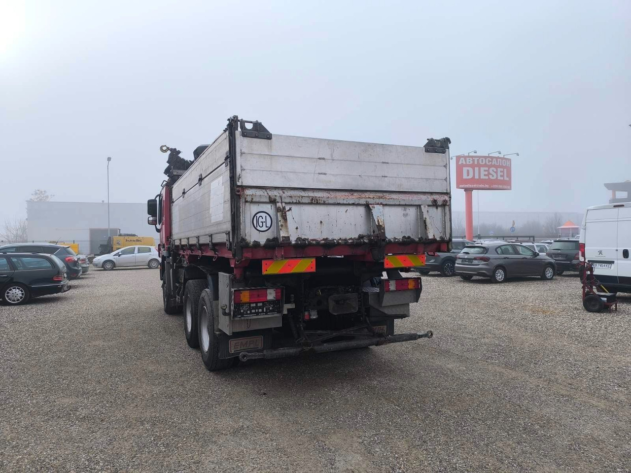 Mercedes-Benz ACTROS 3355 V8 6X6 HIAB 211 EP-5 HIPRO - Tipper, Crane truck: picture 5 Mercedes-Benz ACTROS 3355 V8 6X6 HIAB 211 EP-5 HIPRO - Tipper, Crane truck: picture 5