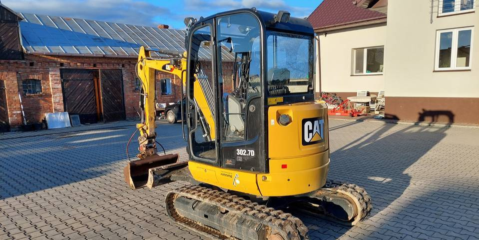 Crawler excavator Minikoparka Caterpillar CAT 302.7D CR: picture 8