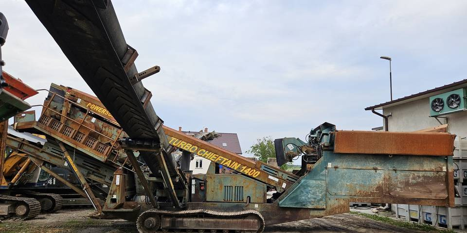 Przesiewacz mobilny Powerscreen Chieftain 1400 rozdrabniacz wibrokrata - Screener: picture 5 Przesiewacz mobilny Powerscreen Chieftain 1400 rozdrabniacz wibrokrata - Screener: picture 5