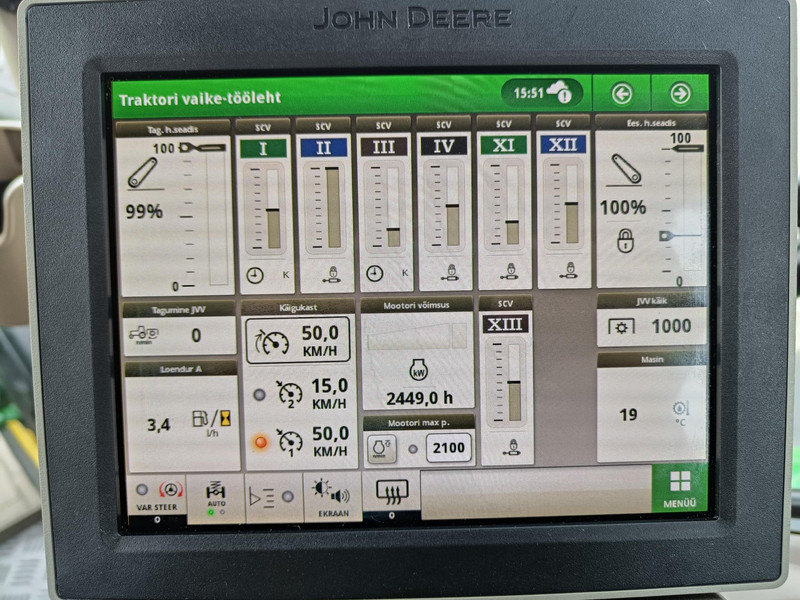 Farm tractor John Deere 6R 175: picture 16