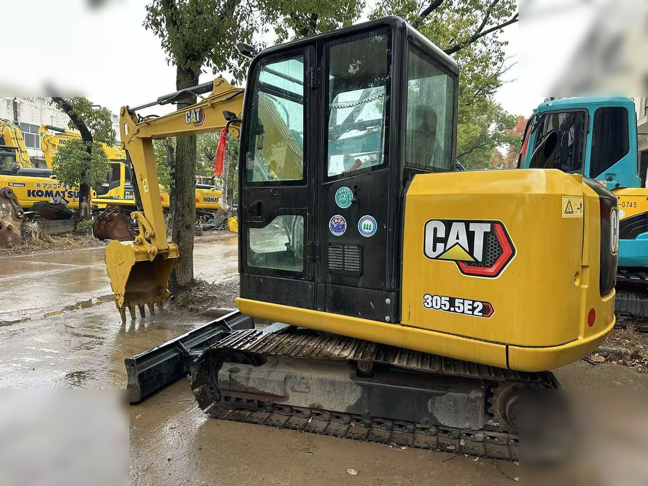 CATERPILLAR 305.5E2 - Mini excavator: picture 1 CATERPILLAR 305.5E2 - Mini excavator: picture 1