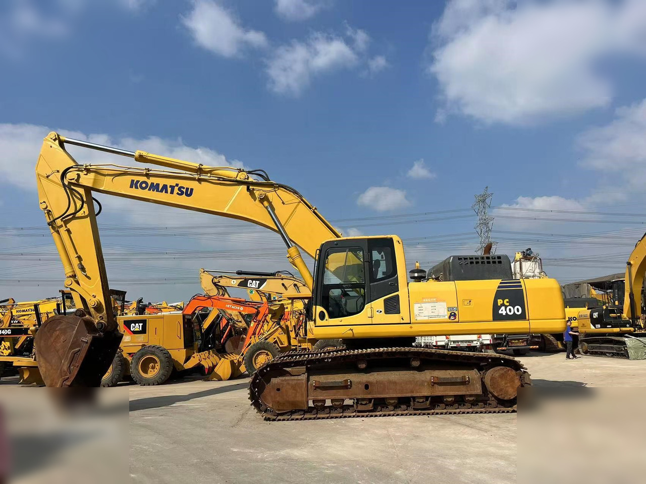 KOMATSU PC400-8R - Crawler excavator: picture 1 KOMATSU PC400-8R - Crawler excavator: picture 1