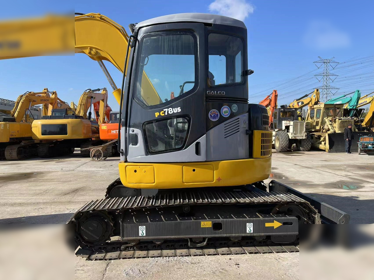 KOMATSU PC78US-6N0 - Crawler excavator: picture 1 KOMATSU PC78US-6N0 - Crawler excavator: picture 1