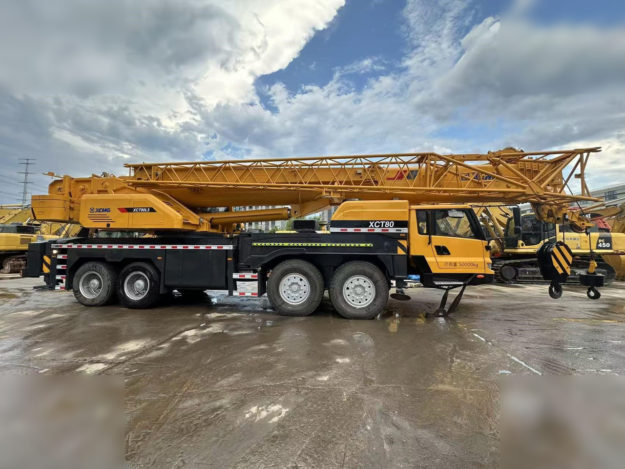 XCMG XCT80L5 - All terrain crane: picture 2 XCMG XCT80L5 - All terrain crane: picture 2