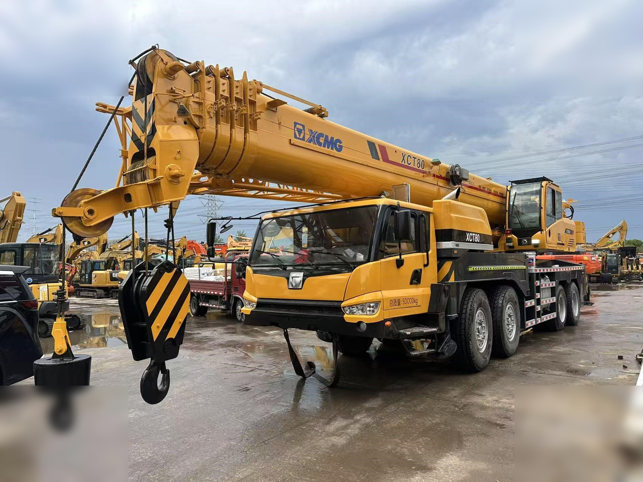 XCMG XCT80L5 - All terrain crane: picture 4 XCMG XCT80L5 - All terrain crane: picture 4