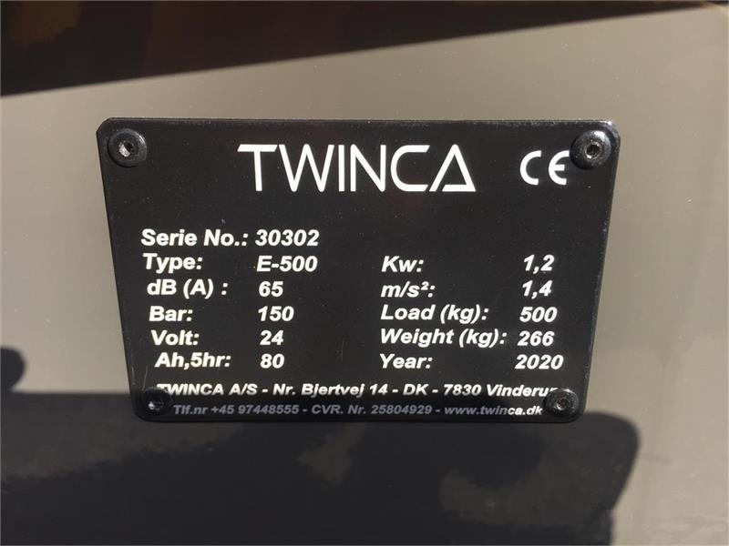 Mini dumper Twinca E-500 elektrisk: picture 8