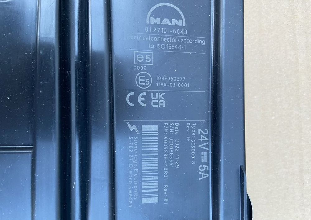 Tachograf Stoneridge MAN TGX TGS TGL TGM impulsator - Tachograph for Truck: picture 3 Tachograf Stoneridge MAN TGX TGS TGL TGM impulsator - Tachograph for Truck: picture 3