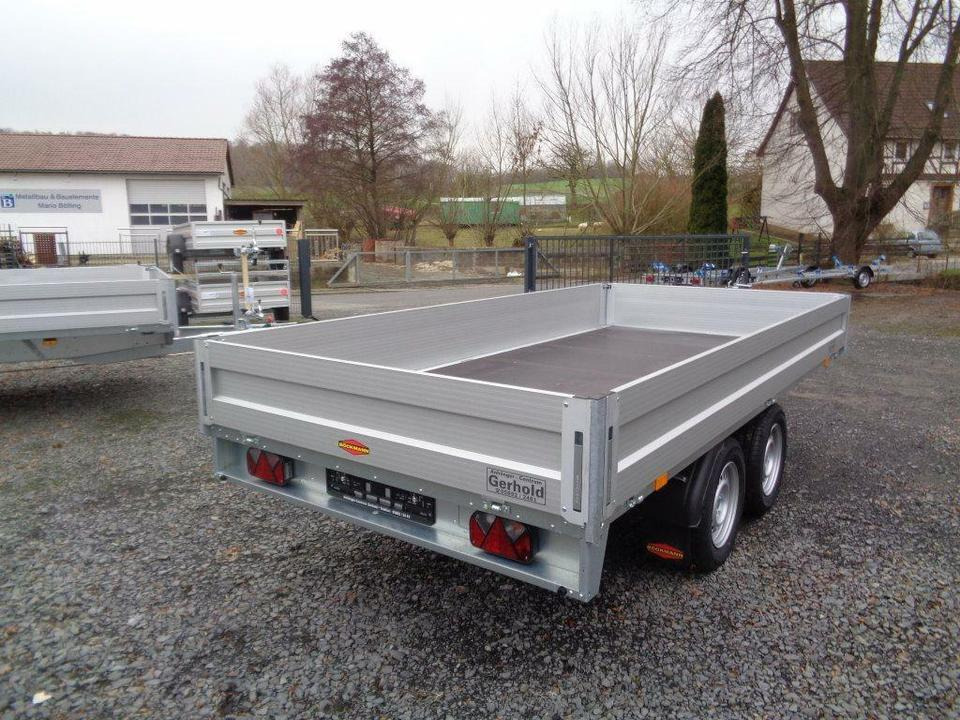 Böckmann PKW-Anhänger , 2,0 to. Hochlader, 100 km/h - Dropside/ Flatbed trailer: picture 3 Böckmann PKW-Anhänger , 2,0 to. Hochlader, 100 km/h - Dropside/ Flatbed trailer: picture 3