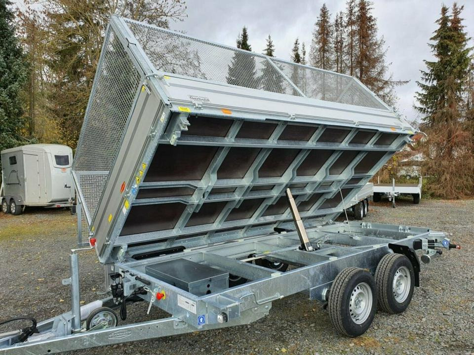 Tipper trailer Böckmann PKW-Anhänger 3,5to, Dreiseitenkipper, Gitter: picture 6
