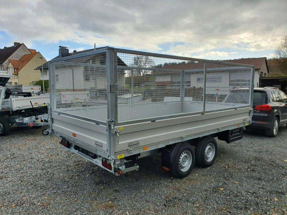 Tipper trailer Böckmann PKW-Anhänger 3,5to, Dreiseitenkipper, Gitter: picture 10