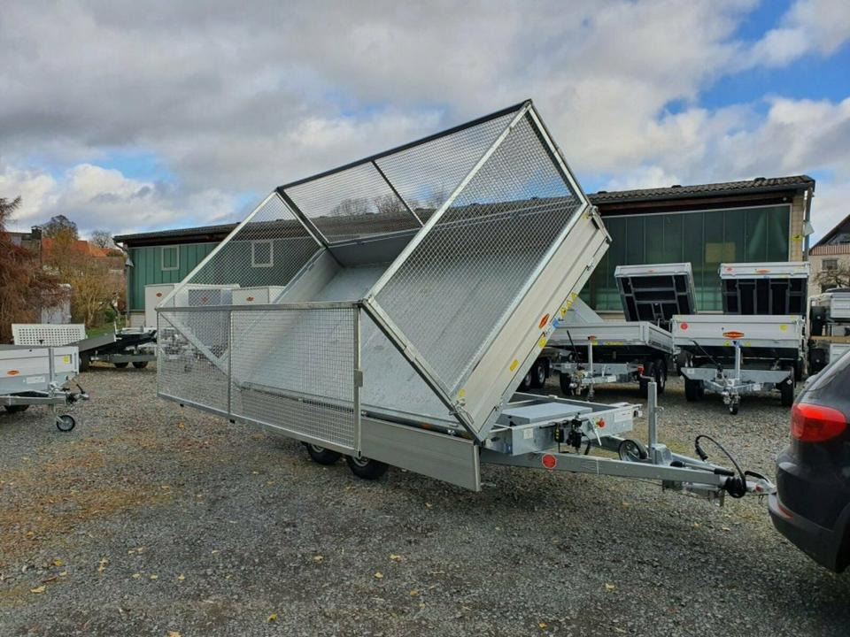 Tipper trailer Böckmann PKW-Anhänger 3,5to, Dreiseitenkipper, Gitter: picture 17