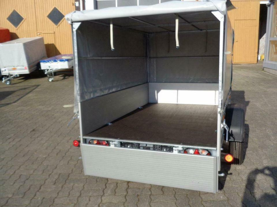 Car trailer Böckmann PKW-Anhänger 750 kg Plane u. Spriegel 100km/h: picture 9