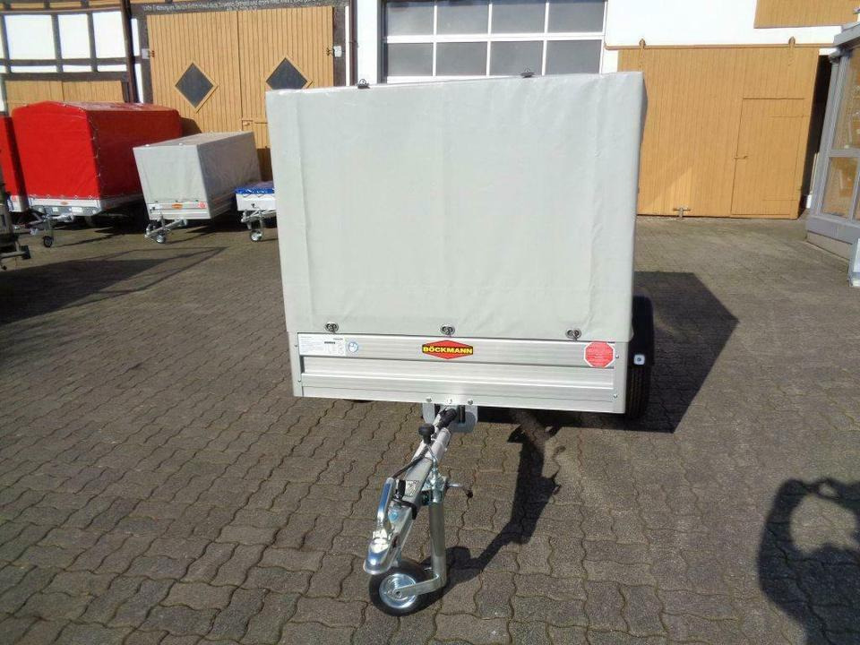 Car trailer Böckmann PKW-Anhänger 750 kg Plane u. Spriegel 100km/h: picture 11