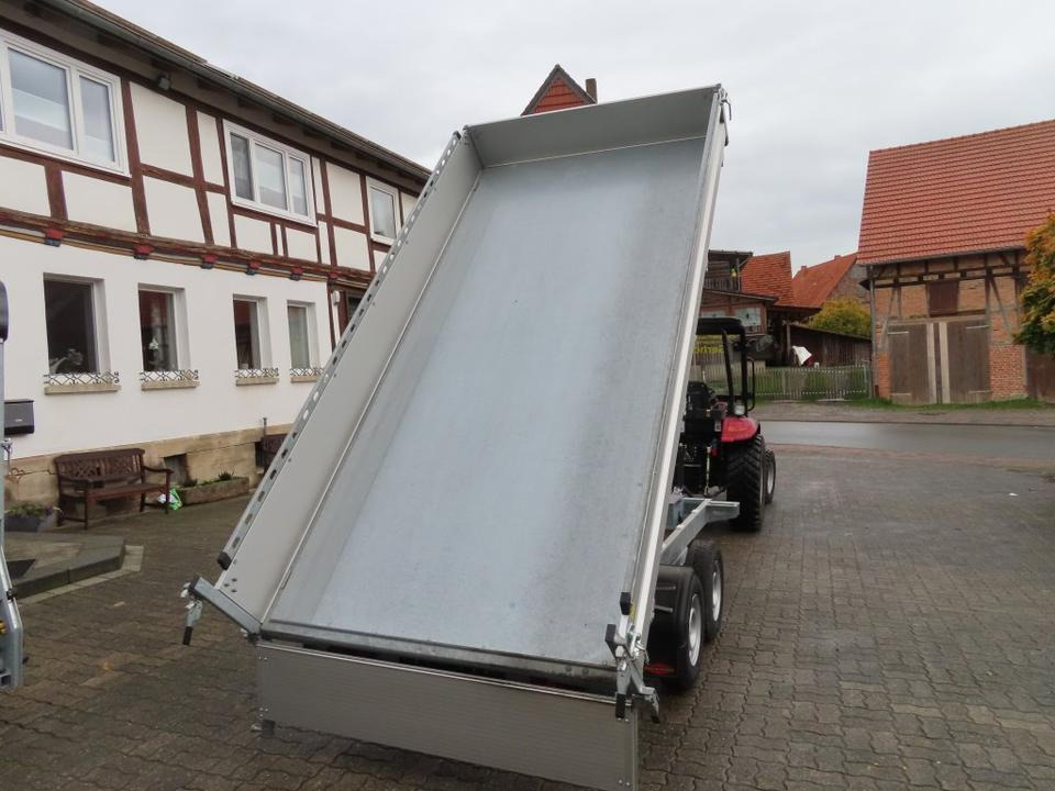 Tipper trailer Böckmann, PKW Anhänger,Dreiseitenkipper, 3,5 to. Elektrokipper: picture 9