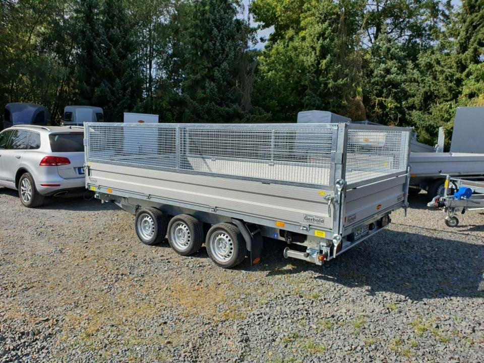 Böckmann PKW-Anhänger Dreiseitenkipper 3,5t DK-AL 4121/35 P T - Tipper trailer: picture 4 Böckmann PKW-Anhänger Dreiseitenkipper 3,5t DK-AL 4121/35 P T - Tipper trailer: picture 4