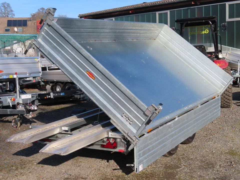 Tipper trailer Böckmann PKW-Anhänger Elektro-Dreiseitenkipper 3,5 to Stahlbord.: picture 16