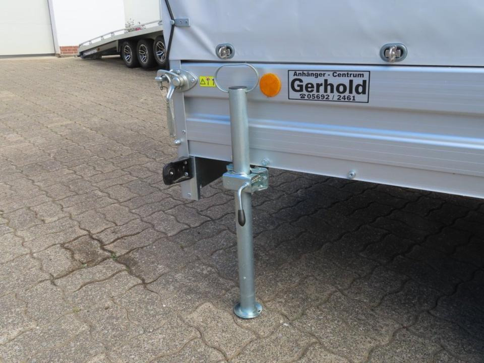 Curtainsider trailer PKW Anhänger Böckman gr.TL AL 3015/15 Plane & Spriegel 100km/h: picture 14