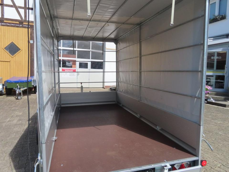 Curtainsider trailer PKW Anhänger Böckman gr.TL AL 3015/15 Plane & Spriegel 100km/h: picture 8