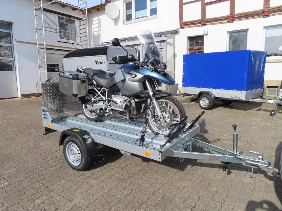 TPV KD-MU-T3 Motorradanhänger PKW-Anhänger 100km/h - Motorcycle trailer: picture 1 TPV KD-MU-T3 Motorradanhänger PKW-Anhänger 100km/h - Motorcycle trailer: picture 1
