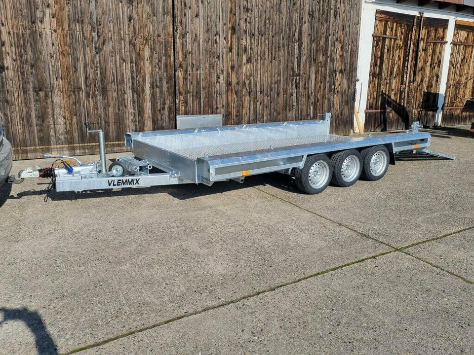 Vlemmix Tridem Maschinentransporter 3,5t Minibagger - Plant trailer: picture 5 Vlemmix Tridem Maschinentransporter 3,5t Minibagger - Plant trailer: picture 5