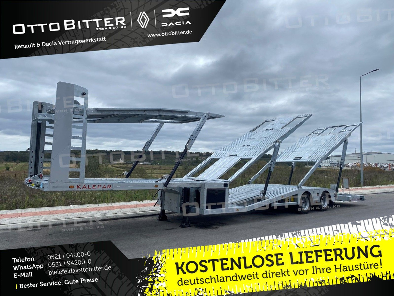 KALEPAR KLP228V6 6er-Autotransporter VDI2700 - Autotransporter semi-trailer: picture 1 KALEPAR KLP228V6 6er-Autotransporter VDI2700 - Autotransporter semi-trailer: picture 1