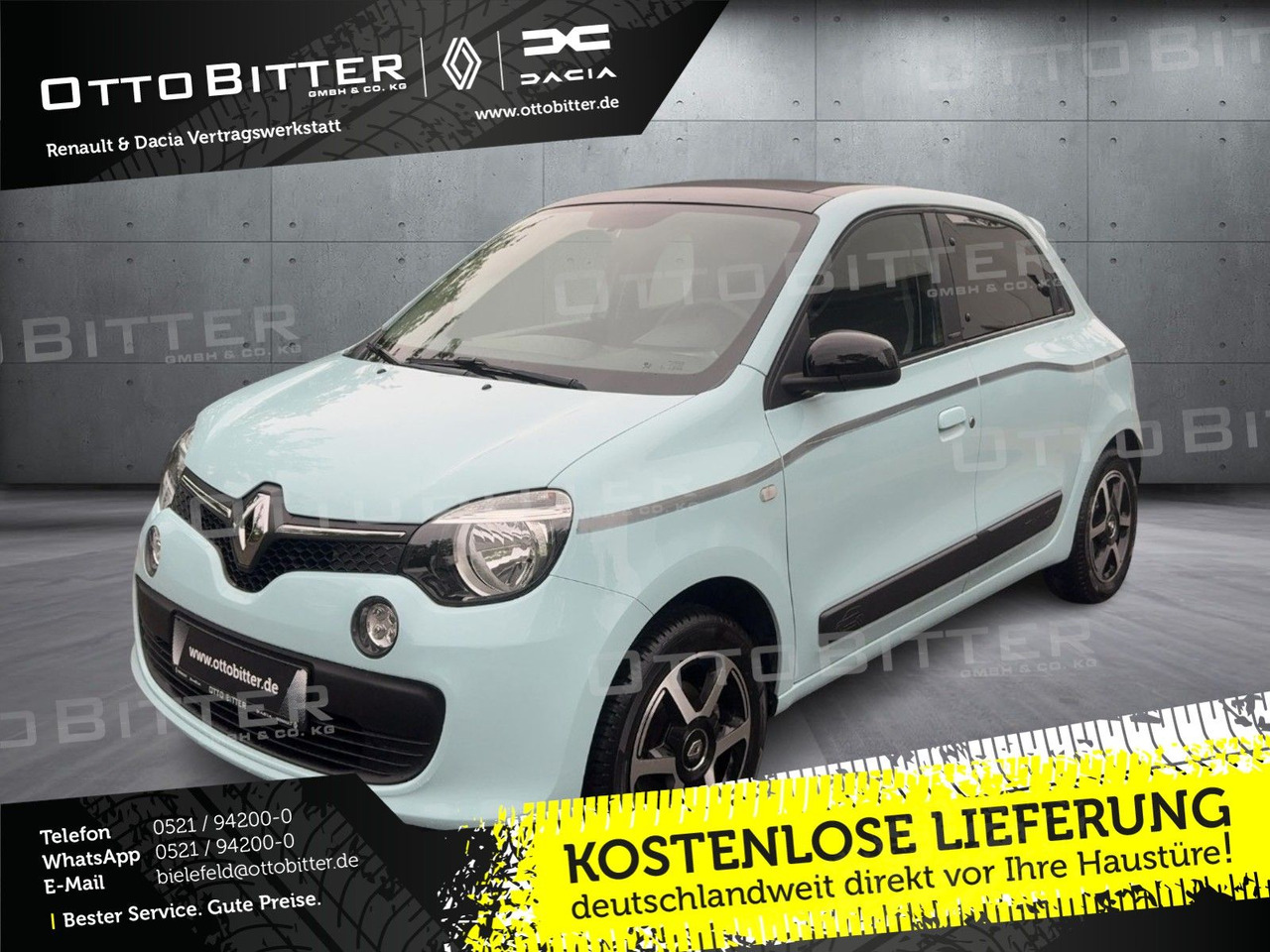 Renault Twingo SCe70 Limited FALTSCHIEBEDACH/SITZH/GJR - Car: picture 1 Renault Twingo SCe70 Limited FALTSCHIEBEDACH/SITZH/GJR - Car: picture 1