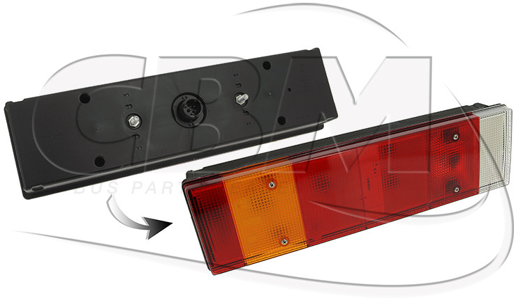 IVECO 6 FUNCTIONS REAR LIGHT - IRISBUS - IVECO - RVI VANHOOL (5010206065 | 660734460) - Tail light for Bus: picture 1 IVECO 6 FUNCTIONS REAR LIGHT - IRISBUS - IVECO - RVI VANHOOL (5010206065 | 660734460) - Tail light for Bus: picture 1