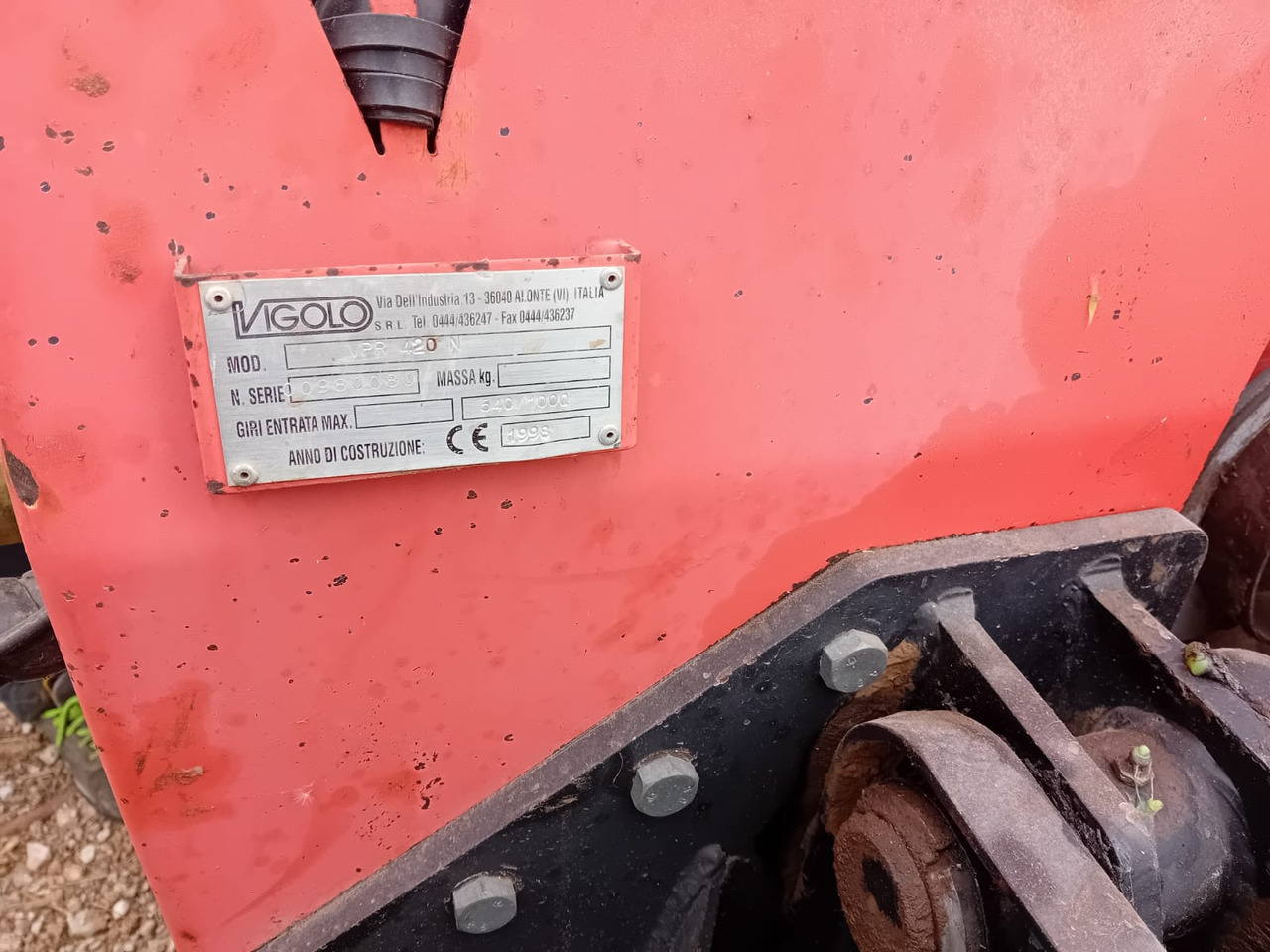 VIGOLO ERPICE ROTANTE VPR 420 N - Power harrow: picture 2 VIGOLO ERPICE ROTANTE VPR 420 N - Power harrow: picture 2