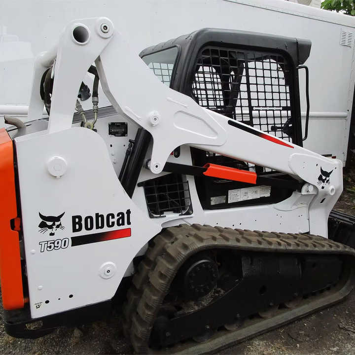 Skid steer loader Used Bobcat T590 Used Skid Steer Loader Used Bobcat Skid Steer Loader T590 with Good Condition for Sale: picture 1